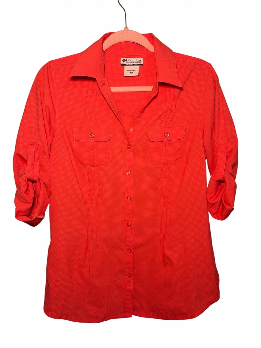 Columbia Coral Button-Up Shirt